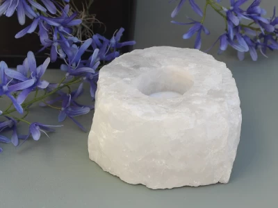 Afbeelding van Bergkristal Waxinelichthouder 1060 gram