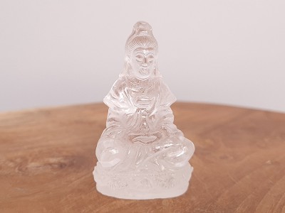 Afbeelding van Bergkristal Boeddha beeldje 66 gram