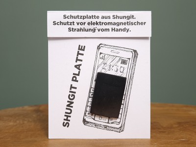 Afbeelding van Shungiet sticker rechthoekig