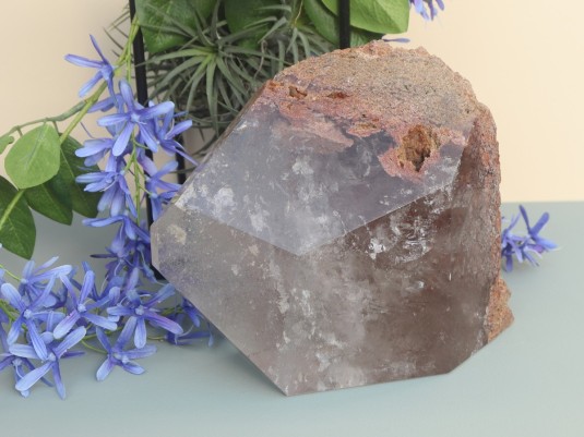 Afbeelding voor Sjamaankwarts kristal geslepen met regenbogen 3191 gram