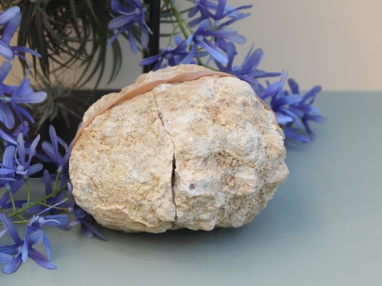 Afbeelding voor Bergkristal Geode Set 583 gram