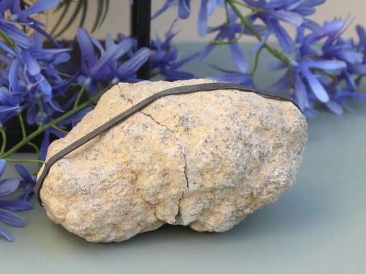 Afbeelding voor Bergkristal Geode Set 374 gram